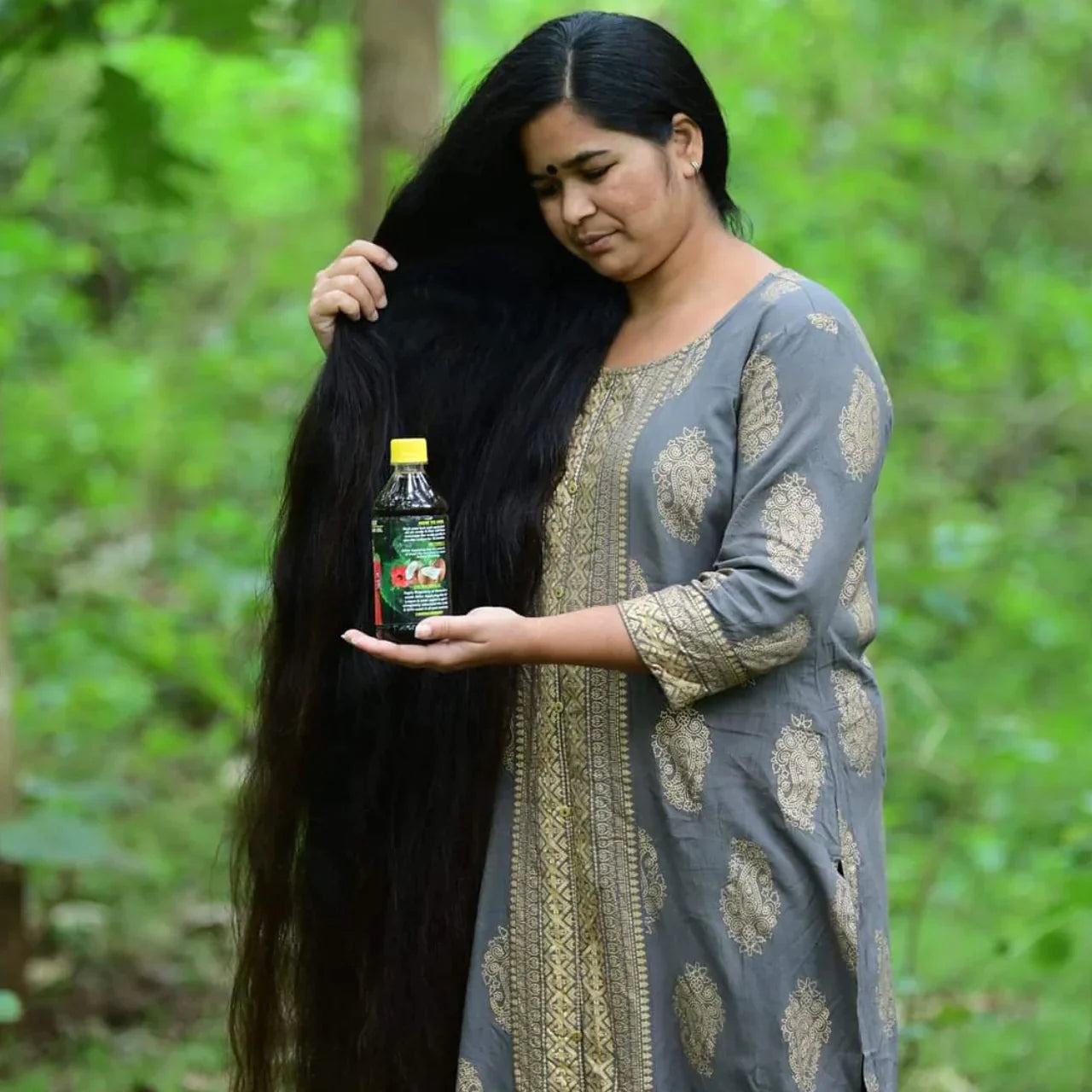 Original Bringamoolaka Adivasi Hair Oil for long hair growth, stop hairfall