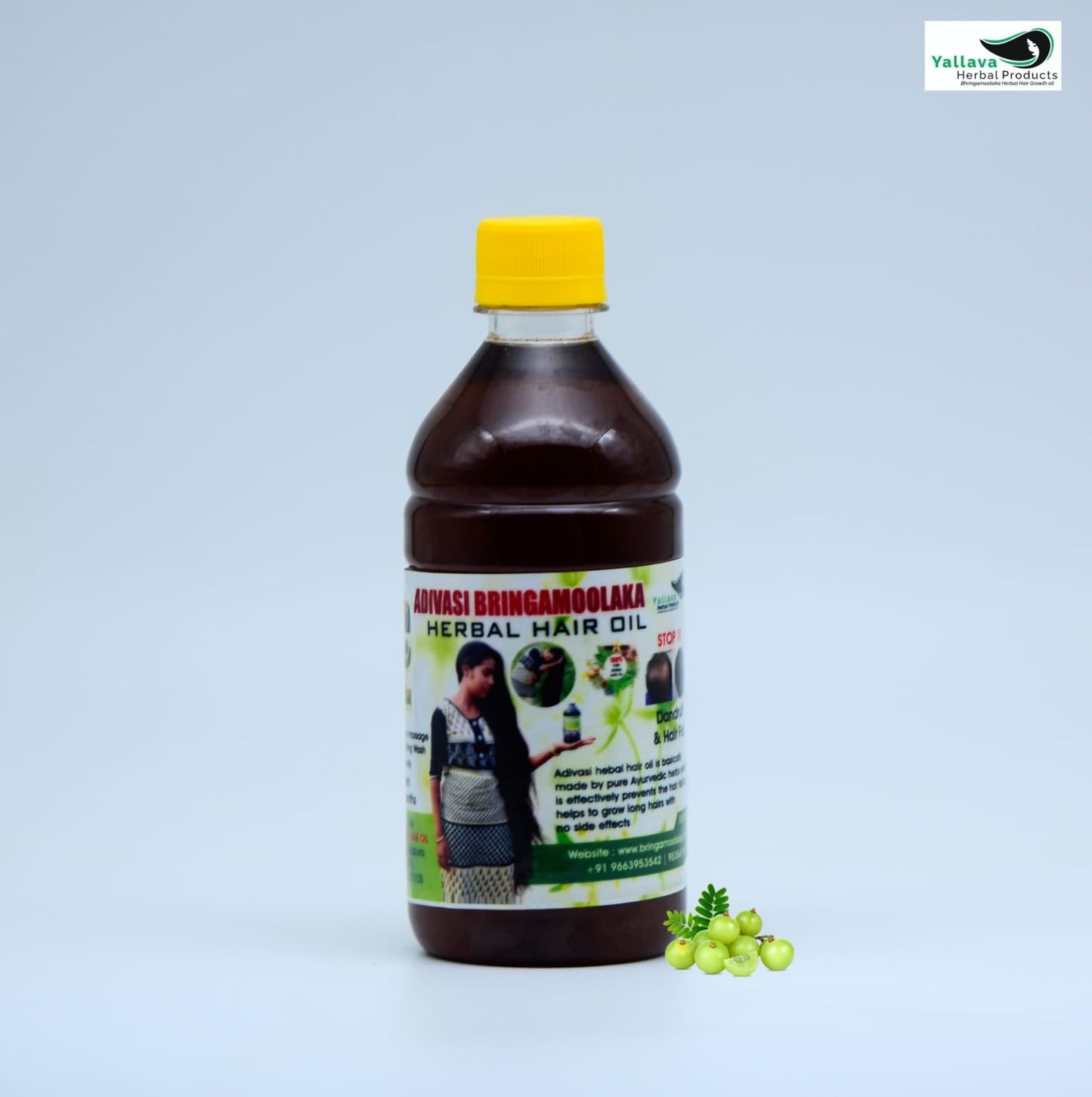 Original Bringamoolaka Adivasi Hair Oil for long hair growth, stop hairfall